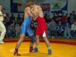 Petr Bielesz (rot) im Standkampf gegen Alexander Georgi (74 kg, Klassisch) - [KLICK zum Vergrern]