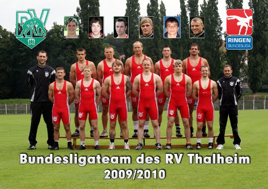 Die erste Mannschaft des Ringervereins Thalheim 2009. [KLICK zum Vergr��ern!]