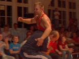 Jubel �ber den Erfolg von Norman Sch�nw�lder. - [KLICK zum Vergr��ern!]