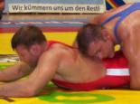 In der Oberlage gegen einen Weltmeister: Norman Sch�nw�lder und Alexey Gloushkov. - [KLICK zum Vergr��ern!]