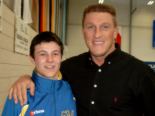 Ronny Meier mit Olympiasieger Maik Bullmann. - [KLICK zum Vergr��ern!]