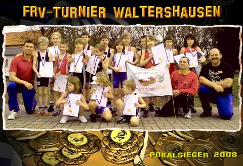Pokalsieger in Waltershausen: Der RV Thalheim. (Klicken zum Vergrößern)