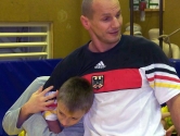 Lugaus Alex Tyschkowski mit Jannis Zammanduridis