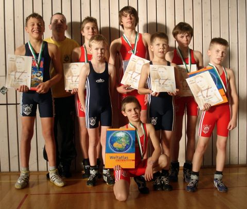 Das Team des RVT beim 35. Hans-Wittwer-Gedenkturnier am 1. November in Dresden. - [KLICK zum Vergr��ern!]