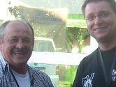 Micha mit Bernd ''Mops'' Drechsel und Mhre - KLICK zum Vergrern!