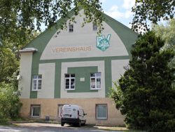 Auenansicht des sanierten Vereinshauses