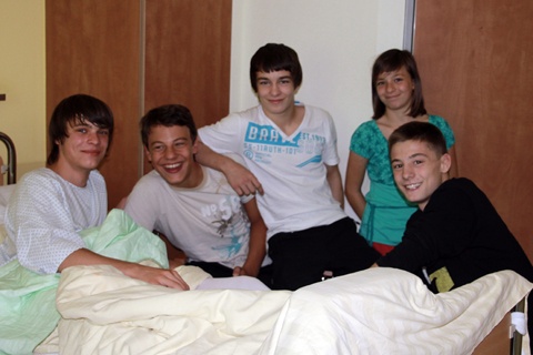 Besuch im Krankenhaus. [KLICK zum Vergr��ern!]