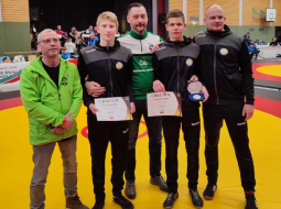 Sportler mit Tino Frank Maik