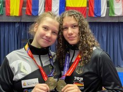 Cassidy Richter Naemi Leistner in Bukarest 2